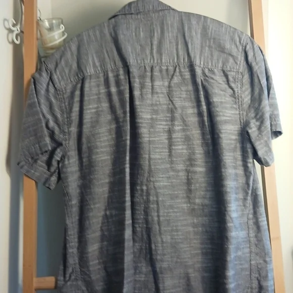 🏷5/25 Structure Gray Small Button Shirt box 25 - Picture 5 of 5